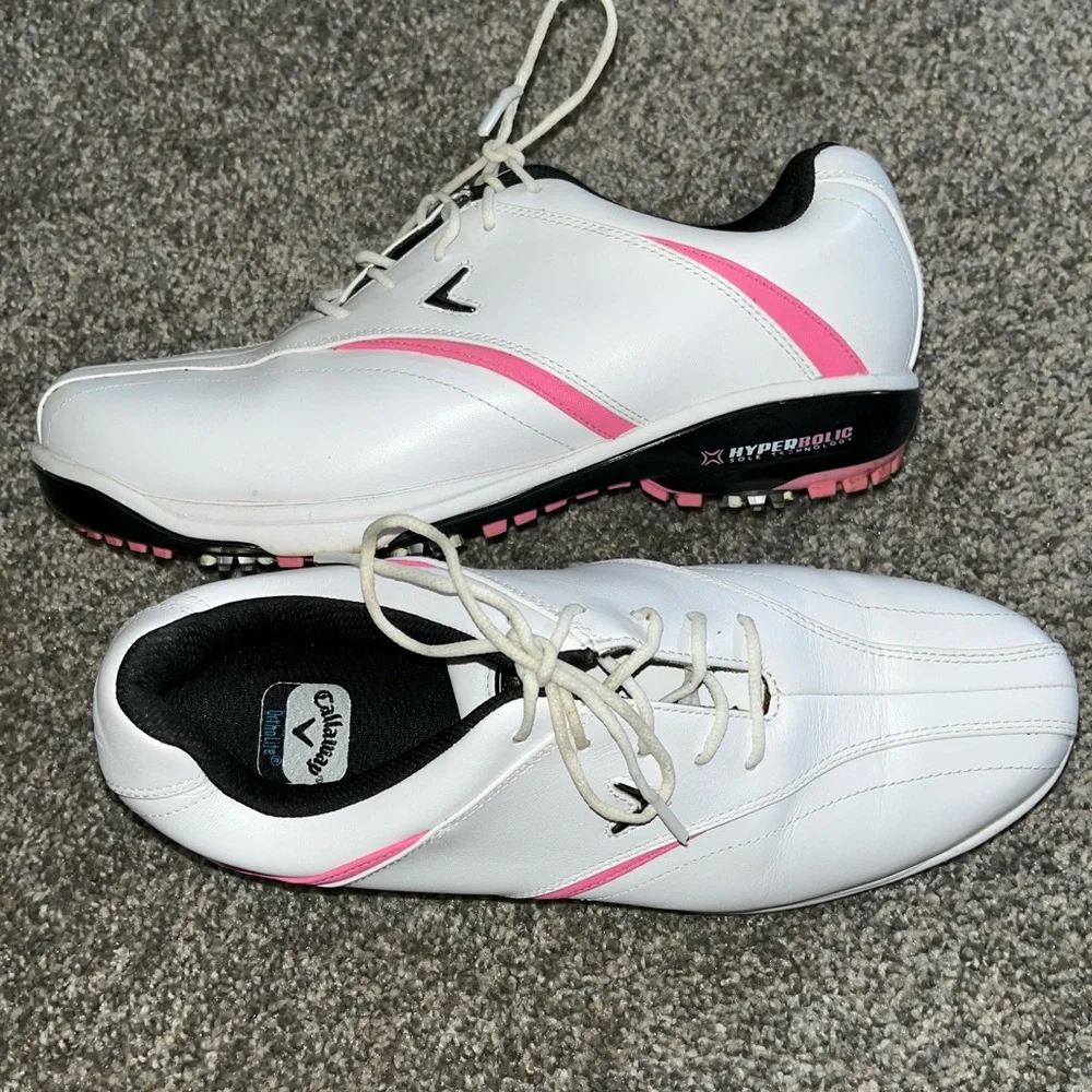 🚨DISCONTINUED🚨 CALLAWAY 2️⃣0️⃣1️⃣2️⃣ HYPERBOLIC Golf Shoes 👟 - Picture 2 of 6